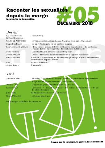 Couverture GLAD! #5